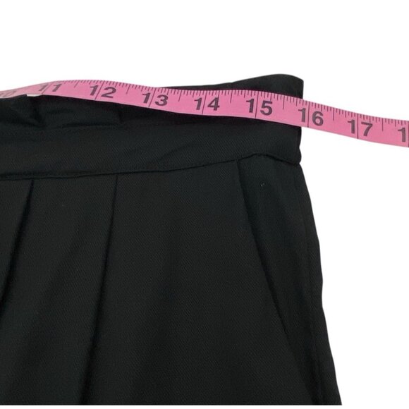 RAMY BROOKS Women Allyn Pants Satin Paperbag Elastic Tie Waist Sz M Black 3-50 - Picture 6 of 12